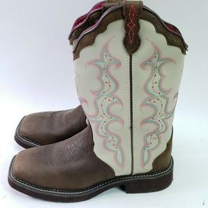 Justin Boots Gypsy Square Toe Boots Size 8 B
